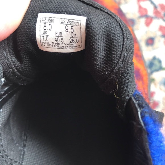 platform leopard print textured vans sz 9.5 - Picture 3 of 4